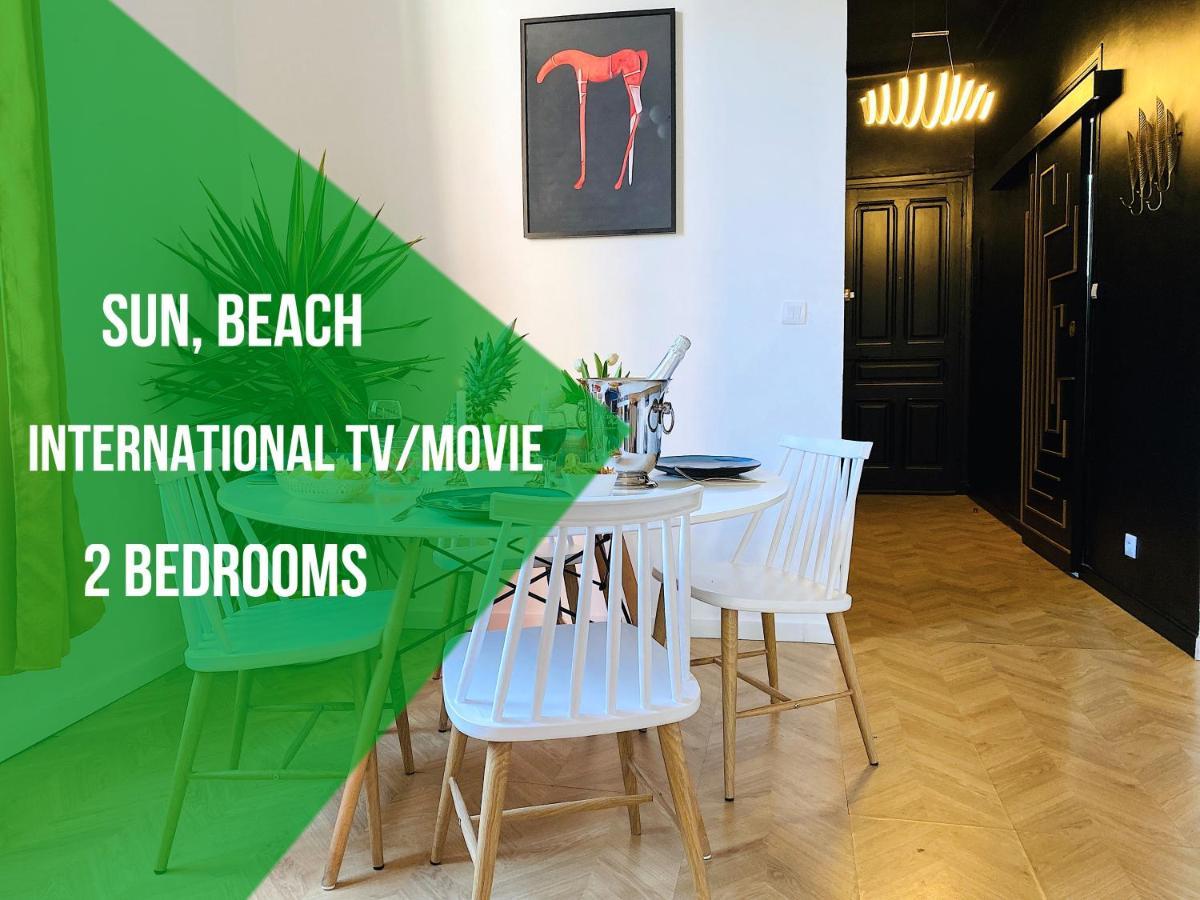 Sea - 2 Bedroom - Kitchen - Wifi - Tramway - Air Conditioner Nizza Kültér fotó